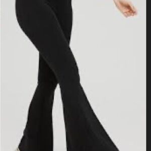 Chic Black Flared Pants